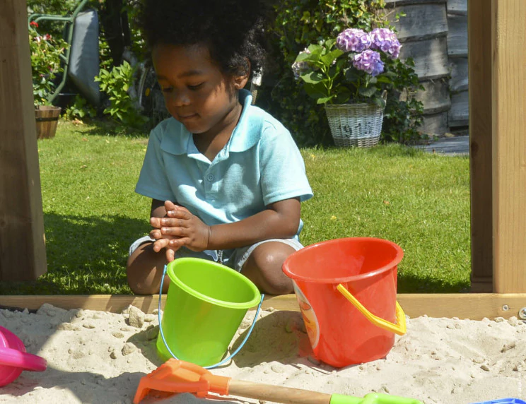 Jungle Casa | Aire de jeux en bois avec toboggan & pont suspendu Jungle Casa | Aire de jeux en bois avec toboggan & pont suspendu