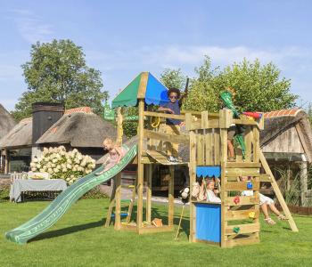 Jungle Explorer | Aire de jeux en bois avec balançoire double