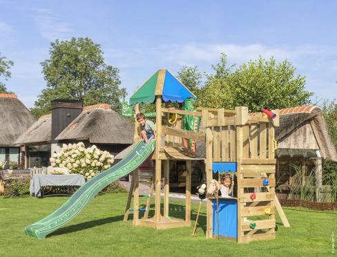 Jungle Explorer | Aire de jeux en bois avec balançoire