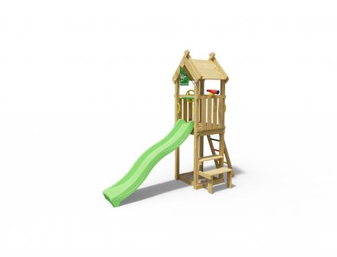 Jungle Totem | Aire de jeux en bois avec toboggan et table de pique-nique