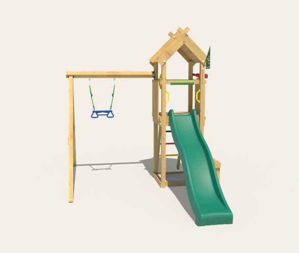 Aires de jeux pour petits jardins